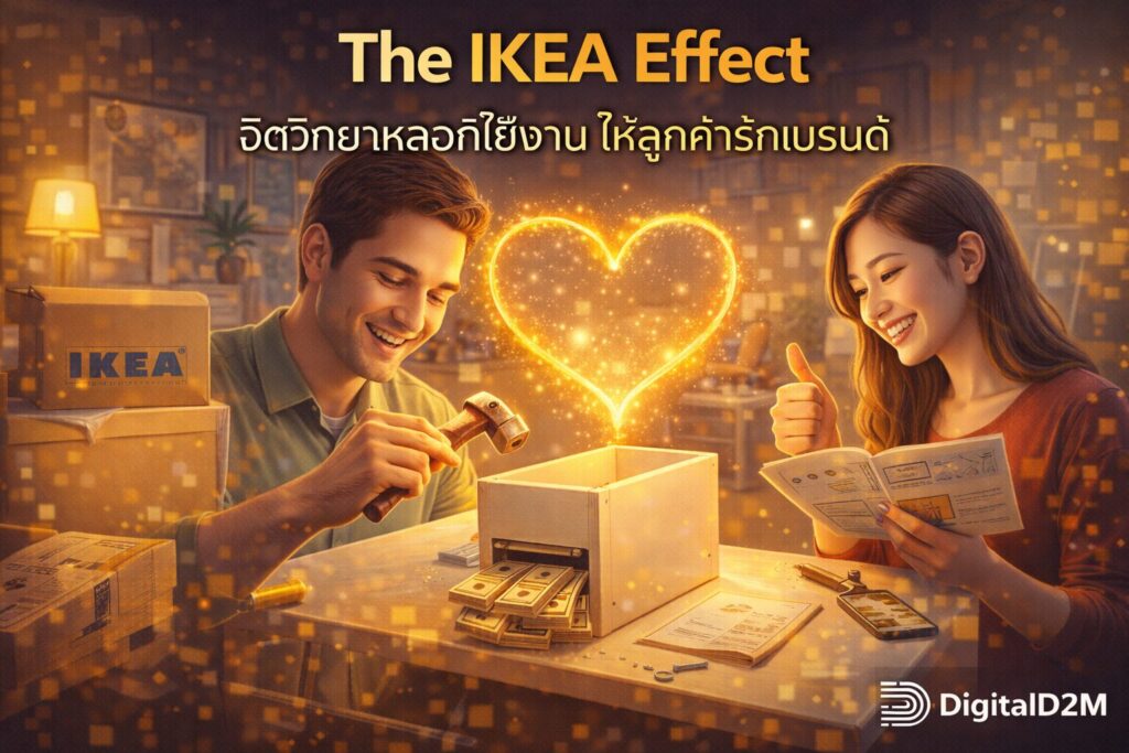 The IKEA Effect, Co-Creation, จิตวิทยาการตลาด, เพิ่มมูลค่าสินค้า, ประสบการณ์ลูกค้า