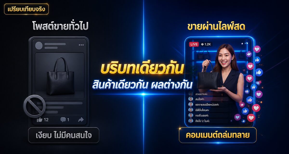 Live Commerce Psychology 2026: จิตวิทยาไลฟ์สดปิดการขายทันที 1 Live Commerce Psychology จิตวิทยาไลฟ์สดที่ทำให้ลูกค้ากดสั่งซื้อทันที