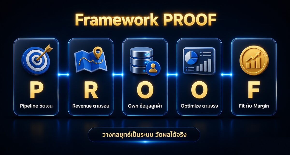 Sales-First Marketing 2026: เลิกวัด Awareness วัดยอดขายตรง 1 Sales-First Marketing และ AI Attribution สำหรับวัด KPI ยอดขายปี 2026