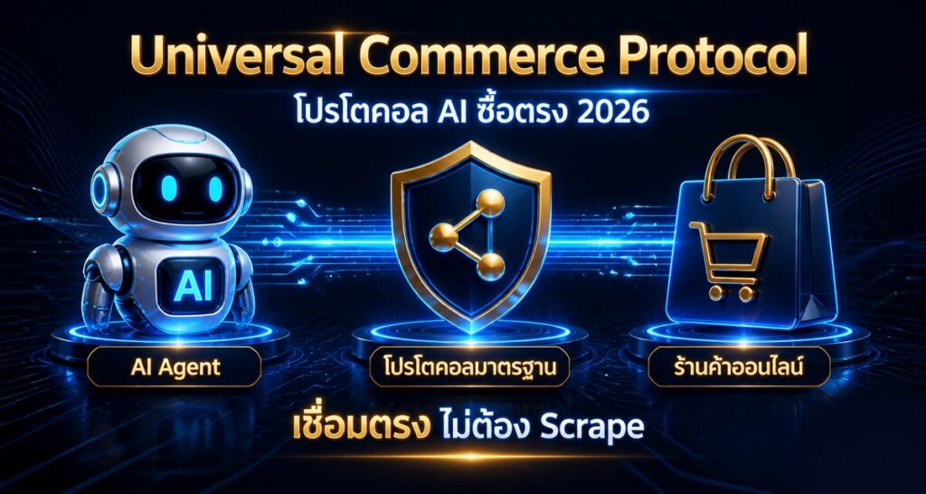 Universal Commerce Protocol คือ โปรโตคอล AI ซื้อตรง 2026