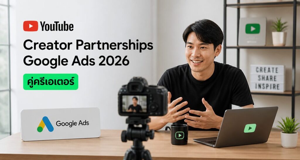 YouTube Creator Partnerships Google Ads 2026 คู่ครีเอเตอร์